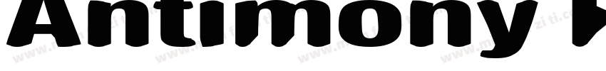 Antimony Funk字体转换
